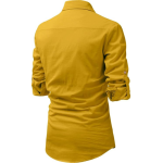 Univibe Full Sleeve Spread Collar Pure Cotton Casual, Wedding, Party, Festival Stylish Latest Short Length Slim fit Kurta Style Shirt for Men and Boys. - Image 2