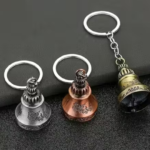 3 Pcs Guardian Bell For Bike, Guardian Bell, Keychain, Decorative Keychain for Bike & Keys, Symbolizing Protection & Good Fortune, Hang From Motorcycle Handlebars, Car Rearview Mirrors