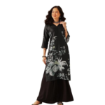 Anarva Women's Cotton Printed Straight Kurti