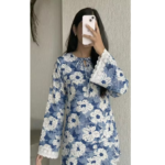 Jivika Trendy square neck latest trending kurti