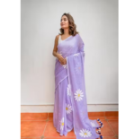 Floral Print Handloom Pure Cotton Saree