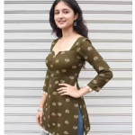 short kurti/sahira green kurti/#under 299 kurti/tranding meesho /kurti under199/womens were/meesho tranding kurti,top were,printed top ,printed short kurti green top, green kurti,party were ,office were - Image 2