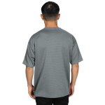 SHODOX® Men Oversized T Shirt Solid Dotted Design | Round Neck Loose Fit Drop Shoulder Casual T-Shirt for Men - Image 2