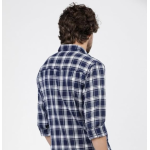 TrapNation Men's Regular Fit Brocken Checks Casual Shirt for Men Full Sleeves with Spread Collar - Image 3
