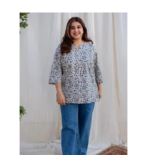 ZANETA Floral Print Rayon Long Kurta for Women | Regular Fit Long Kurti | Stylish Long Kurta for Girls | Kurti for Office | Kurti for Women |Multi - Image 2