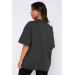 London Hills Women's Casual Printed Round Neck Oversized Longline Drop Shoulder Boho Style T-Shirt - Image 3