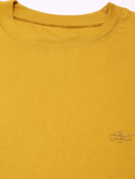 Solid Pure Cotton T-shirt - Image 3