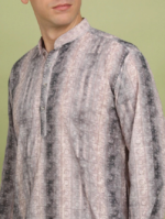 Men Printed Regular Pure Cotton Kurta with Pyjamas - Image 3