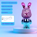 3MADS ANY1 Cute Cartoon Rabbit Rechargeable Handheld and Desktop Mini USB Fan - Image 2