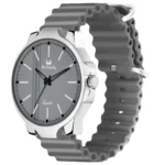 Armado Light Grey Silicon Analog Men's Watch