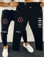 B. A. FASHION Slim Fit Clean Look Men's Jeans - Black ( Pack of 1 )