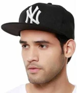 BAYEMA Pack of 1 Cotton Men's Cap ( Black )