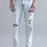 Bene Kleed Regular Fit Distressed Men's Jeans - Blue ( Pack of 1 )