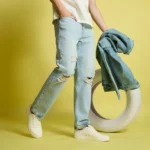 Bene Kleed Relaxed Distressed Men's Jeans - Blue ( Pack of 1 ) - Image 3