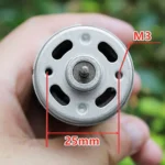 Big 2.5" 12V RS555 High RPM Torque Brushed D.C. Big Strong Motor - Image 4