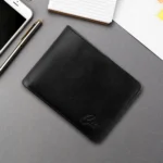 Classic World PU Self Design Men's RFID Wallet With 5 Slots For Card ( Black , Pack of 1 ) - Image 4