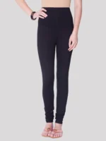 Black Lycra Women's Leggings ( Pack of 1 )