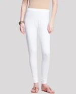 White Lycra Women's Leggings ( Pack of 1 )