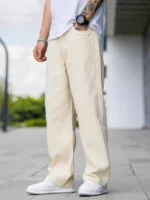 GF Clean Look Men's Jeans - Beige ( Pack of 1 ) - Image 2