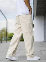 GF Clean Look Men's Jeans - Beige ( Pack of 1 ) - Image 3