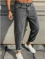 GF Dyed Men's Jeans - Charcoal ( Pack of 1 ) - Image 4