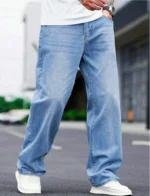 GF Straight Solid Men's Jeans - Light Blue ( Pack of 1 )