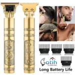 UBON Trimmer Men Gold Cordless Beard Trimmer With 120 minutes Runtime - Image 4