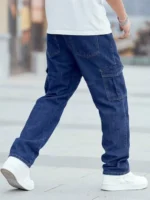 Gazal Fashions Solid Men's Jeans - Blue ( Pack of 1 ) - Image 4