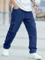 Gazal Fashions Solid Men's Jeans - Blue ( Pack of 1 ) - Image 3