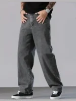 Gazal Fashions Clean Look Men's Jeans - Grey ( Pack of 1 )