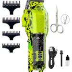 Geemy LED With Transparent Multicolor Cordless Beard Trimmer With 120 minutes Runtime