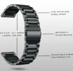 HDITA Black Stainless Steel Analog Men's Watch - Image 4