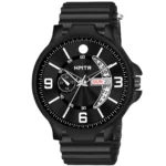 HMTr Black Silicon Analog Men's Watch - Image 3