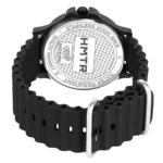 HMTr Black Silicon Analog Men's Watch - Image 4