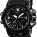 Harbor Black Nylon Analog-Digital Men's Watch