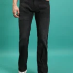 Highlander Cut Outs Men's Jeans - Black ( Pack of 1 )