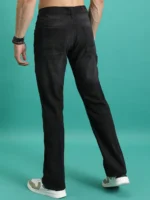 Highlander Cut Outs Men's Jeans - Black ( Pack of 1 ) - Image 4