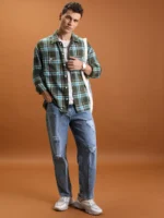 Highlander Relaxed Solid Men's Jeans - Light Blue ( Pack of 1 ) - Image 2