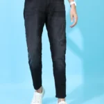 RIG BONE Black Solid Jeans