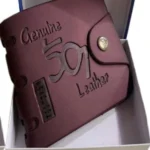 JDL PU Solid Men's Regular Wallet With 5 Slots For Card ( Brown , Pack of 1 )