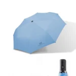 KEKEMI Blue 3 Fold Umbrella - Image 3