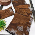 Kashvi Sarees Net Solid Regular Saree With Unstitched Blouse Piece ( Yellow )