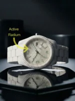 LUCIFER White Stainless Steel Analog Men's Watch - Image 3