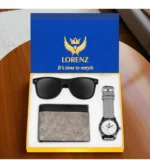 Lorenz Watch,Wallets,Sunglasses Formal Gift Set