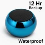 MS Wholesellar 3D mini speaker 5 W Bluetooth Speaker Bluetooth v5.0 with 3D Bass Playback Time 5 hrs Blue - Image 2