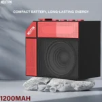 NEUTON PRO KOHINOOR 10 W Bluetooth Speaker Bluetooth v5.0 with USB,SD card Slot,Aux Playback Time 6 hrs Red - Image 2