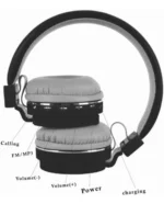 Neo HEDU Bluetooth Bluetooth Headphone On Ear 2 Hours Playback Active Noise cancellation IPX4(Splash & Sweat Proof) Black - Image 7