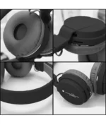 Neo HEDU Bluetooth Bluetooth Headphone On Ear 2 Hours Playback Active Noise cancellation IPX4(Splash & Sweat Proof) Black - Image 8