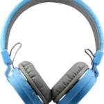 Neo HEDU SH12 Bluetooth Bluetooth Headphone On Ear 2 Hours Playback Active Noise cancellation IPX4(Splash & Sweat Proof) Blue
