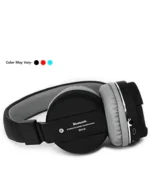 Neo SH 12 On Ear Bluetooth Headphone 8 Hours Playback IPX4(Splash & Sweat Proof) Active Noise cancellation -Bluetooth Black - Image 3